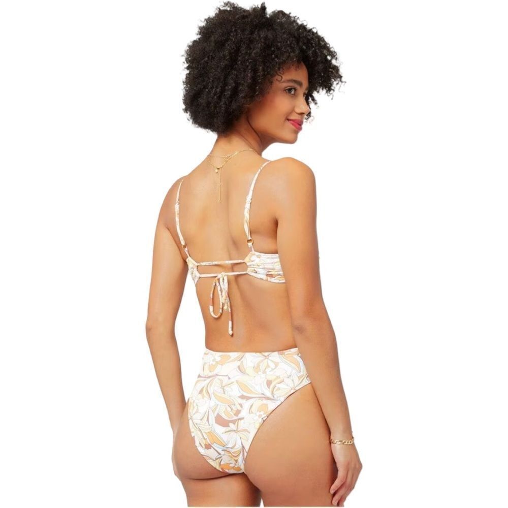 l*space Nancy Lee Printed Bitsy Bikini Bottom in Sunshine Floral. Size Small-New - Picture 4 of 15